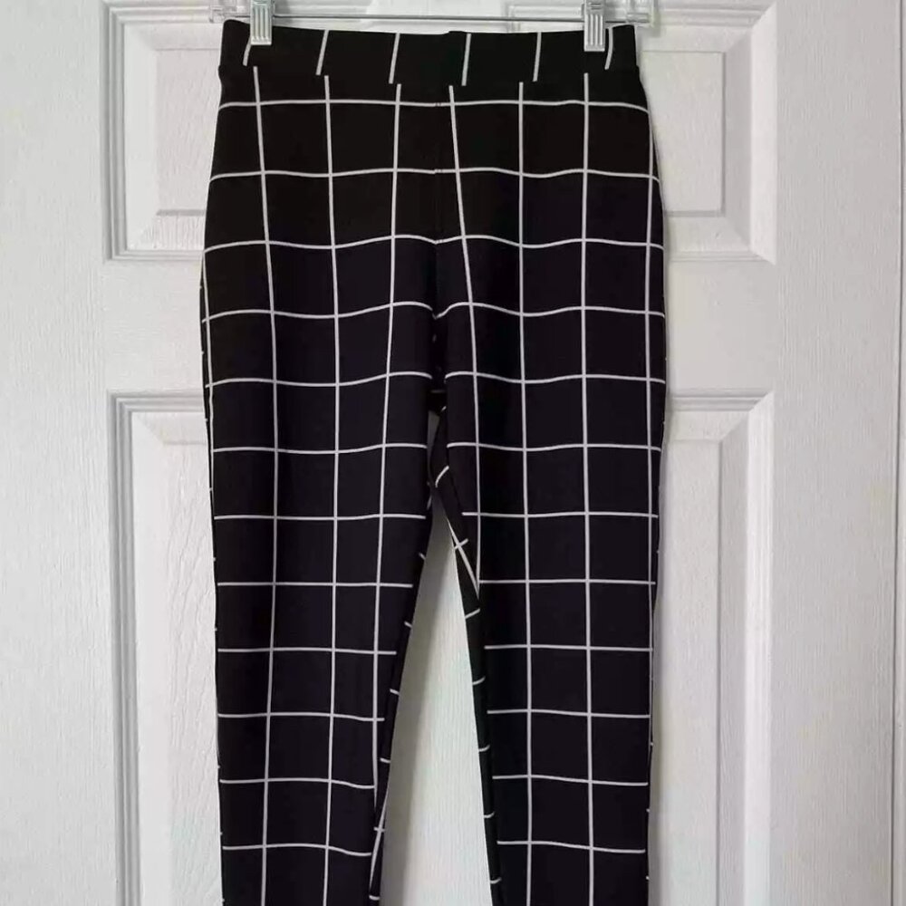 Mia Rose Stretch Plaid Pants